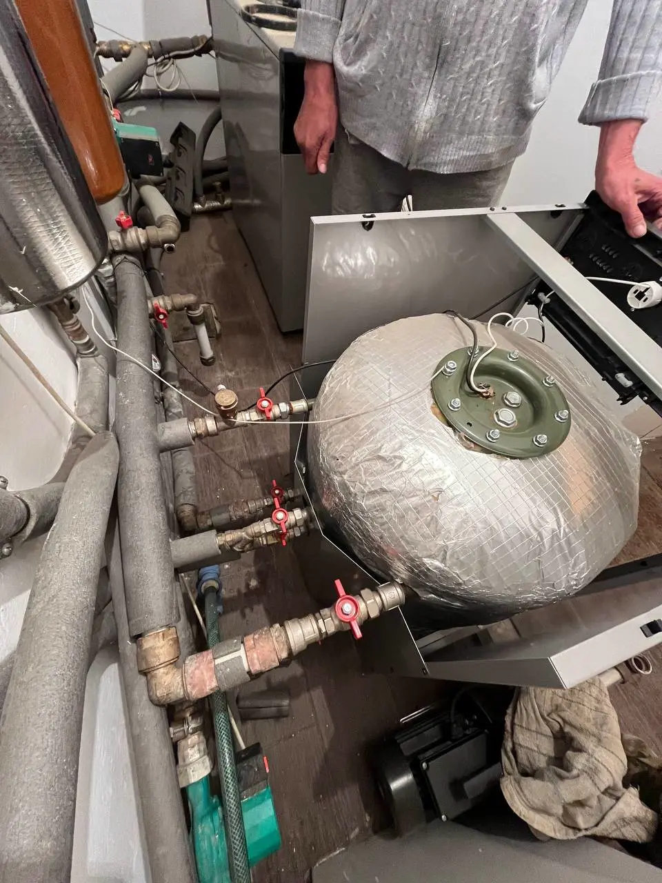 Обслуживание настенного котла